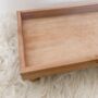Long Wooden Footed Tray, thumbnail 2 of 3