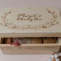 Personalised Memory Box With Floral Design, thumbnail 3 of 9