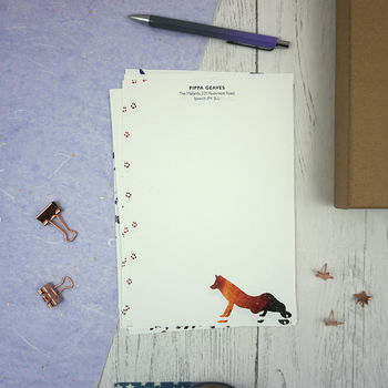 Personalised Cosmic Forest Writing Paper, 5 of 11