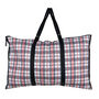 Eco Tartan Billow Bag Pillow Pannier, thumbnail 6 of 9