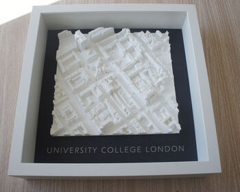 Graduation Gift University College London 3D Printed Map, 6 of 6