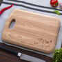 Personalised Spring Floral Beech Serving Board, thumbnail 3 of 5
