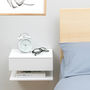 Floating Bedside Table With Drawer And Shelf, thumbnail 6 of 8