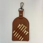 Tan Golf Tee Holder Personalised With Any Message, thumbnail 7 of 8