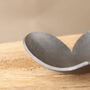 6th Anniversary Gift, Mini Decorative Iron Heart Dish With Smooth Metallic Finish, thumbnail 2 of 8