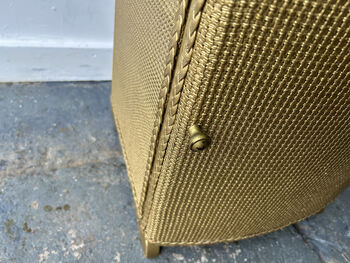 Mid Century Vintage Woven Rattan Bedside Cabinet, 5 of 10