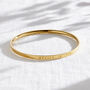 Personalised Script Bangle, thumbnail 3 of 9