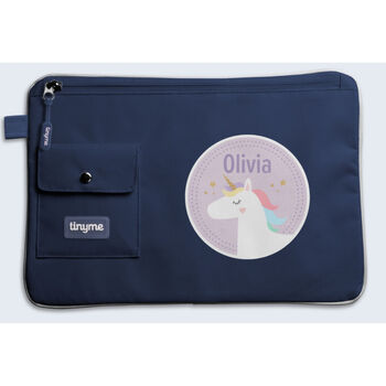 Personalised Unicorn Design Kids Pencil Case, 5 of 7