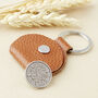 90th Birthday 1936 Sixpence Keepsake Coin Keyring, thumbnail 1 of 9