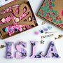 Personalised Paint Your Own Mermaid Wooden Name, thumbnail 1 of 6