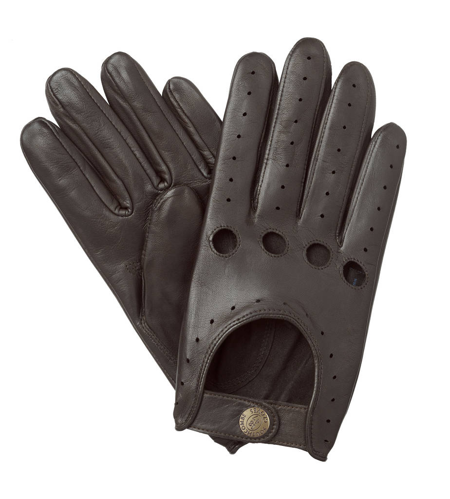 Cooper. Men's Classic Leather Driving Gloves By Gloves