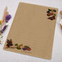 A5 Kraft Letter Writing Paper With Butterflies, thumbnail 3 of 4