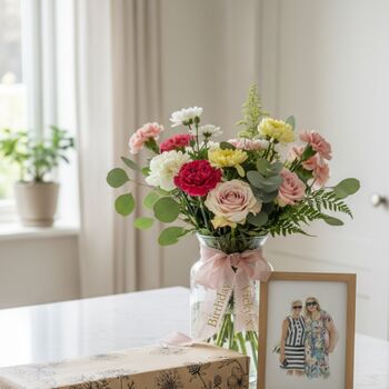 Flowers And Family Print Mother's Day Gift, 6 of 6