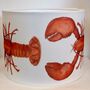 Red Lobster Cornwall Handmade Shade, thumbnail 4 of 4