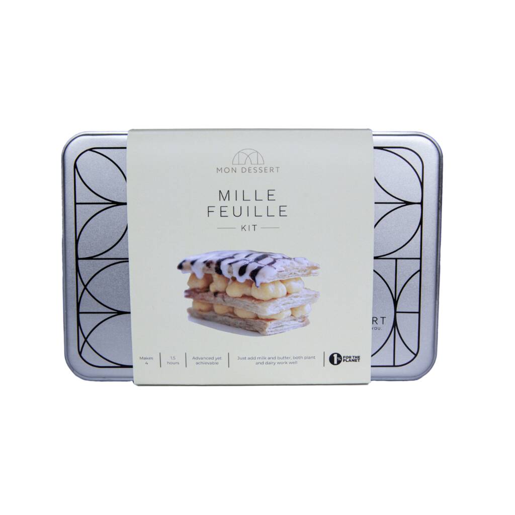 Baking Kit | Mille Feuille Making Kit Gift Tin, 1 of 9