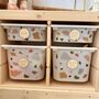 Personalised Wooden Storage Labels Circle Shape, thumbnail 4 of 8