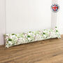 Luxury Velvet Floral Draught Excluder Welsh Meadow, thumbnail 3 of 6