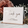 Personalised Wedding Day Thank You Cards, thumbnail 1 of 9