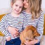 Personalised Mummy And Me Rainbow Bretons, thumbnail 2 of 7