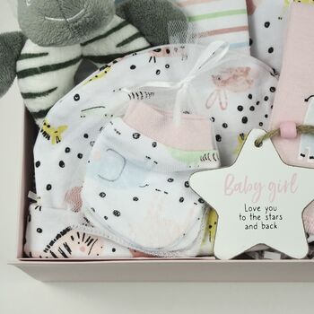 Baby Girl Safari Gift Box, 7 of 9
