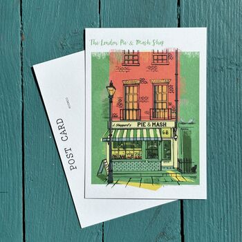 Pack Of Eight London Postcards, 4 of 10