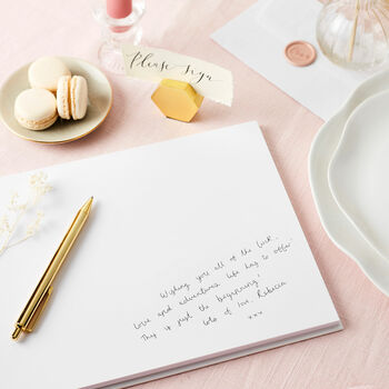 Personalised Photo Wedding Guest Book, 3 of 9