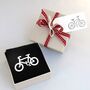 Bicycle Cufflinks ~ Ceramic, thumbnail 5 of 5