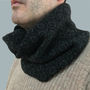Mens Knitted Lambswool Bobble Hat, thumbnail 6 of 7