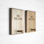 Personalised Couple's Wooden Peg Hook, thumbnail 6 of 12