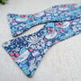 Blue Strawberry Thief Bow Tie, thumbnail 1 of 4