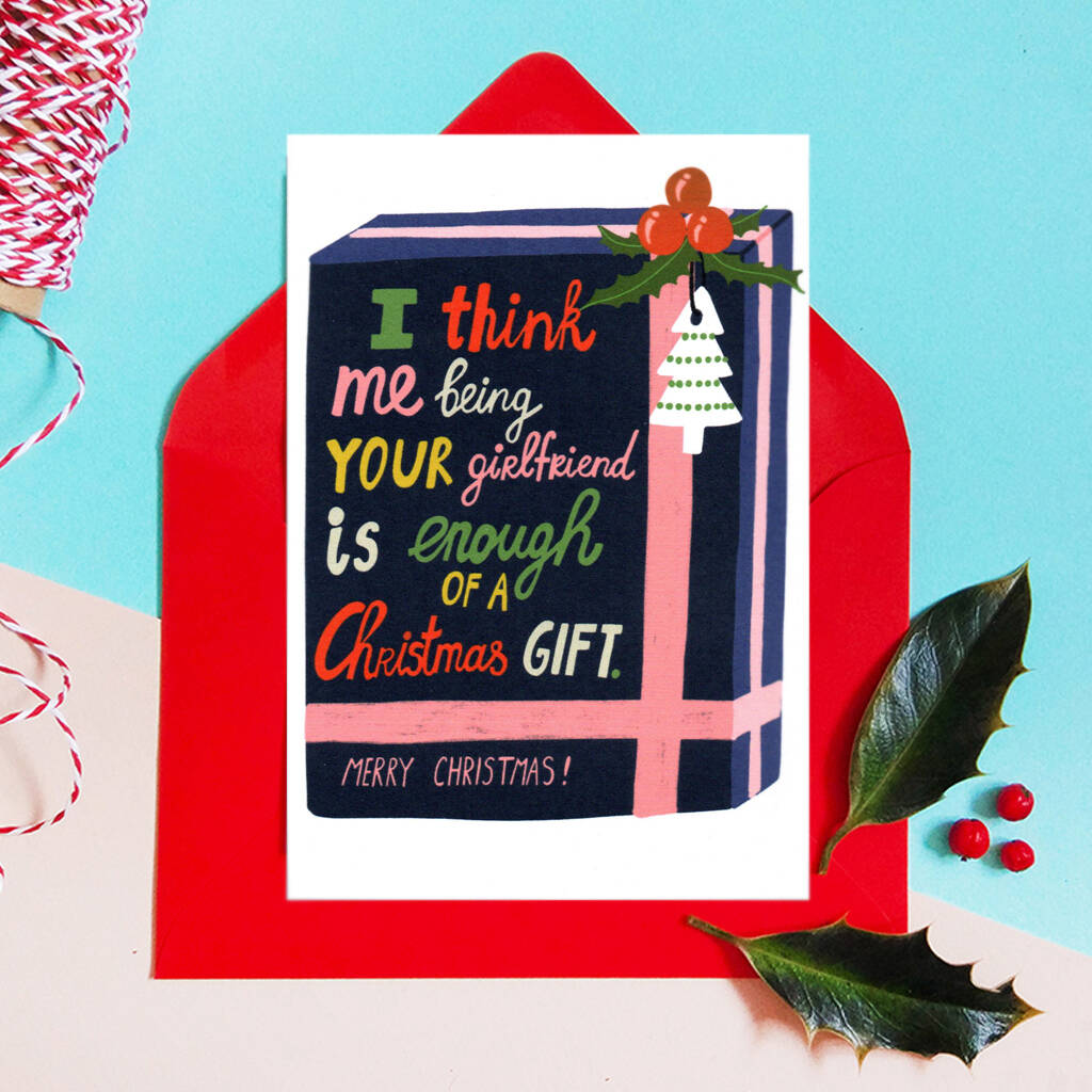 Christmas Card For Boyfriend By Forever Funny Notonthehighstreet