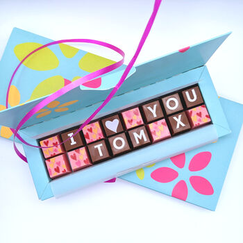 Brother And Sister Personalised Chocolate Gift, 5 of 12