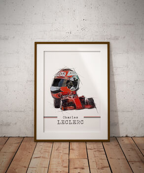 Charles Leclerc Abstract Print, 2 of 4