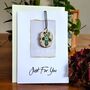 Handmade Ceramic Pendant Necklace Small Gifts For Her Adjustable Length, thumbnail 8 of 12
