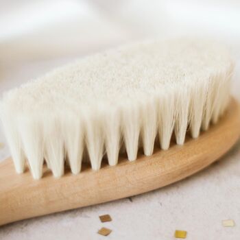 Personalised Star Hairbrush With Natural Bristles, 7 of 7