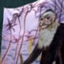 Alice Acreman Silks 'Capuchin' Illustrated Silk Scarf, thumbnail 5 of 7