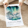Greenland Northern Lights Art Print, thumbnail 3 of 7