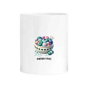 Personalised Crochet Mug And Gifts For A Crocheter, 5 of 10