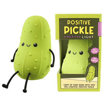 Positive Pickle Light – Soft Touch Squeezable Novelty Lamp, 5 of 5
