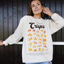 A Guide To Crisps Women’s Graphic Sweatshirt, thumbnail 3 of 4