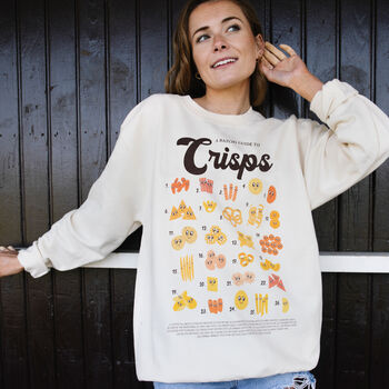A Guide To Crisps Women’s Graphic Sweatshirt, 3 of 4