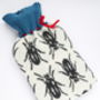Beetle Knitted Hot Water Bottle Cover, thumbnail 6 of 9