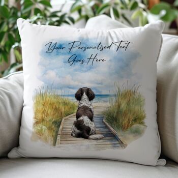 Personalised Springer Spaniel Dog Beach Walk Collection, 4 of 8