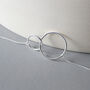 Sterling Silver Interlocking Circles Bracelet, thumbnail 3 of 4