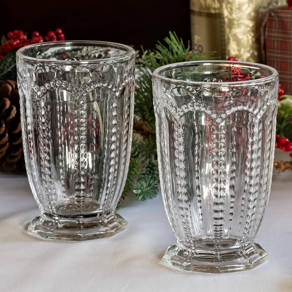 Set Of Four Bella Perle Highball Glasses, 1 of 6