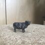 Miniature Bronze Highland Cow Sculpture, thumbnail 8 of 12