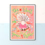 Colourful Sea Shell Art Print, thumbnail 6 of 11
