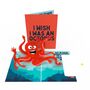 Touch Your Butt 3D Pop Up Octopus Card, thumbnail 9 of 10