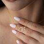 Sterling Silver Fish Necklace, thumbnail 2 of 10