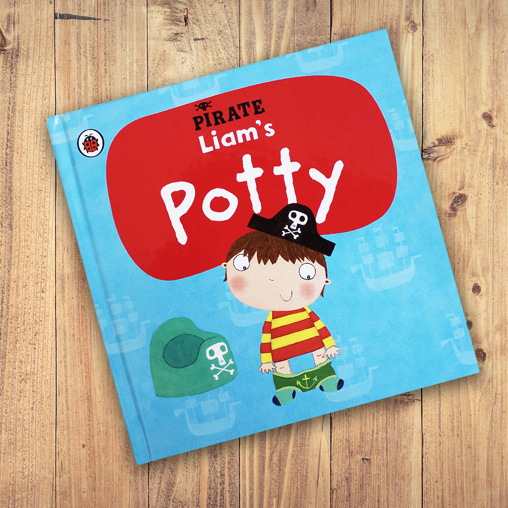 Personalised Potty Training Book Pirate Potty By Penwizard